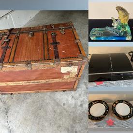 MaxSold Auction: This online auction features vintage leather trunk, PlayStation 3, vintage crystal, WWII US Navy Sight camera, table lamps, home decor and much more!