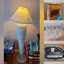 MaxSold Auction: This online auction features 46” Sony TV, fine china, silver plate, Kenmore portable dishwasher, area rugs, furniture such as wooden dresser, night tables, and sofa bed, DVDs, home decor, glassware, kitchenware and much more!