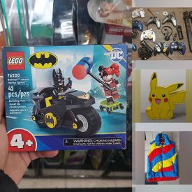 MaxSold Auction: This online auction features Lego, video games and accessories, wall art, DVD sets, SD cards, wireless speakers, children’s toys, books and much more!