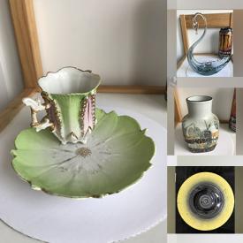 MaxSold Auction: This online auction features vintage Radnor figurines, Hummels, teacup/saucer set, art glass, art pottery, Royal Doulton figurines, Toby jug, beer stein, Moorcroft pottery, collector plates, vintage crystal platters, women’s clothing and much more!