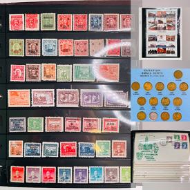 MaxSold Auction: This online auction features 18th and 19th century books, journals, original signed watercolor painting, antique engraving, antique maps, art books, vintage comics, vintage magazines, vintage postcards, stamp collection, old cancelled cheques, coins, old Canada postal first day covers and much much more.  
