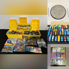 MaxSold Auction: This online auction features coins, antique brass teapot, collectible spoons, die-cast vehicles, Legos, Christmas houses, office supplies, Octoberfest beer mugs, art glass, sports trading cards, banknotes, yarn, Pokemon cards and much more!