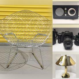 MaxSold Auction: This online auction features MCM lounge chairs, Murano glass, copperware, silver plate, jadeite, diecast cars, clocks, table lamps, framed wall art, 925 jewelry and much more!