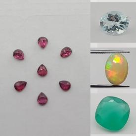 MaxSold Auction: This online auction features various precious stones such as Rubies, Grade Blue Spinel, Rare Pear Cab Chocolate Opal, Lavender Spinel, London Blue Topaz, Natural Blue Star Sapphire, Museum Grade Ethiopian Opal, Vivid Green Onyx, Natural Bolivian Purple Amethyst and much more!