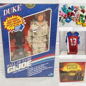 MaxSold Auction: This online auction features vintage toys such as GI Joe, Crash Test Dummies, and Strawberry Shortcake, shelving units, sports jerseys, Pokemon, Skylanders, Disney, board games, glassware and much more!
