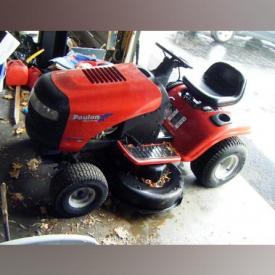 MaxSold Auction: This online auction features Riding Mower, collectibles, Dyson Vacuum, Silver Canteen With Cutlery, Royal Doulton Figurine, Floor Nailer, Filing Cabinet, jewelry and much more!