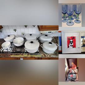 MaxSold Auction: This online auction features Lenox, Mikasa, framed wall art, furniture such as curio cabinet, sofas, vinyl chairs, and armoire, small kitchen appliances, dishware, glassware, lighting fixtures, books, vintage Victrola, home decor, CDs, vinyl records, garden statues and much more!