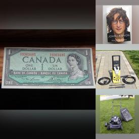 MaxSold Auction: This online auction features Canadian currency, vintage toys, Beatles memorabilia and records, vintage comics, puzzles, children’s toys, small kitchen appliances, gaming desk, Samsung monitors, TREK bikes, power tools, NIB ceiling fan, and much more!