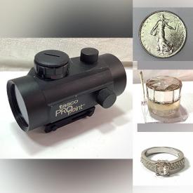 MaxSold Auction: This online auction features binoculars, scopes, cell phone accessories, golf shafts, vinyl records, coins, stamps, new beauty products, comics, Swarovski jewelry, NIB toys, video conferencing kit, action cameras, hand tools, window shutters, video games, camera accessories and much more!