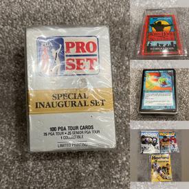 MaxSold Auction: This online auction features items such as Vintage Baseball cards, Mr. Olympia cards, Modern wrestling cards, The Beatles collectibles, Magic cards, Tiger Woods cards, Hockey magazines, NBA cards, Pokemon cards, WWE cards and more!