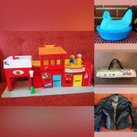 MaxSold Auction: This online auction features children’s books, toys, art supplies, Fenton glass, stoneware crocks, costume jewelry, baseball trading cards, doll clothes, pet supplies, area rug, vintage clothing and much more!