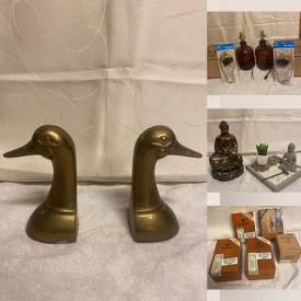 MaxSold Auction: This online auction features vintage whiskey bottle lamps, shoes, yarn, dollhouse, vintage doll bed, wall art, silverplate, stools, curtains, roasting pan, air fryer, sewing machine, Samsung TV, silver poodle decor, small kitchen appliances, coolers, clothing, exercise equipment and much more!