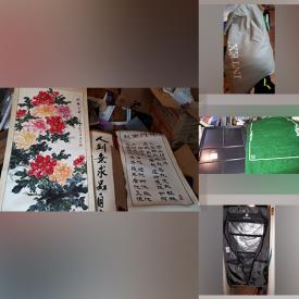 MaxSold Auction: This online auction features Chinese children\'s books, inflatable bed, collectible Mcdonald\'s toys, sewing supplies, toys, stationery, camping gear, Indo bangles, gaming gear, women’s clothing, sports equipment and much more!