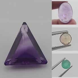 MaxSold Auction: This online auction features loose gemstones such as emeralds, amethyst, rubies, opal, topaz, citrine, sapphire, kyanite, garnets, aquamarine, tourmaline, labradorite, moonstone, cinnabar, black jade and much more!