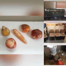 MaxSold Auction: This online auction features stone fruits, trunks, beer making kit, xylophone, electronic project lab, amp, drums, didgeridoo, tripods and much more!