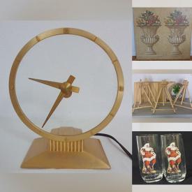 MaxSold Auction: This online auction features MCM clock, vintage pottery, slate tiled tables, pet products, tiller, yard tools, sports equipment, Coca-Cola collectibles, video game console & accessories, costume jewelry, craft supplies, Longaberger baskets, smoker, patio furniture and much more!