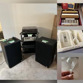 MaxSold Auction: This online auction features Hohner accordion, studio pottery, serve ware, framed wall art, fondue sets, books, vinyl records, NIB collectible cars, Lederhosen, camping gear, storage shelves, Christmas decorations and much more!