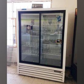 MaxSold Auction: This online auction features commercial appliances and fixtures such as walk-in freezer, metal shelving units, display and candy racks, novelty freezers, pop crates and Nuova Simonelli slush machine, antique Dominion safe on wheels, tires, DVDs, jewelry, decor and more!