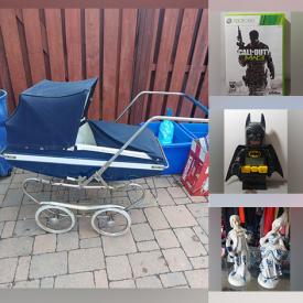 MaxSold Auction: This online auction features vintage stroller, DVDs, video games, sports collectibles, pop culture t-shirts, Batman collectibles, Anime, colonial figurines, solar panel, watches, board games, children’s books, puzzles and much more!