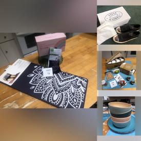 MaxSold Auction: This online auction features art supplies, home decor, linens, kitchenware, handbags, costume jewelry, footwear, stationery and much more!