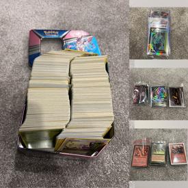 MaxSold Auction: This online auction features trading cards from Magic the Gathering, Star Wars, NBA, F1, UFC, Pokemon and much more!