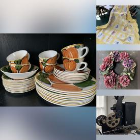 MaxSold Auction: This Charity/Fundraising online auction features antique magic lantern, vintage MCM Beauceware dishes, jazz CDs, antique stoneware crock, antique quilts, antique chandelier drops, vintage book, Weiss Raku pottery vase and much more!