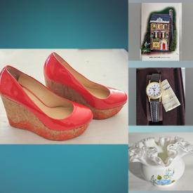 MaxSold Auction: This online auction features Dept 56 collectibles, NIB Barbies, Funko Pops, pet products, watches, DVDs, vintage Pyrex, men’s & women’s clothing, jewelry, belt buckles, carnival glass, vintage dolls, Disney collectibles and much more!