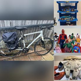 MaxSold Auction: This online auction features mini 3D printer, DVDs, sealed games, vintage Star Wars, Nintendo Switch games, graphic tablet, vintage toys, Lego, wireless headphones, computer accessories, lighting, comic books, speed racing bike and much more!