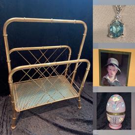 MaxSold Auction: This online auction features 22k vintage china, 14k and sterling silver jewelry, watches, original paintings, glassware, signed pottery, vintage LP records and much more!