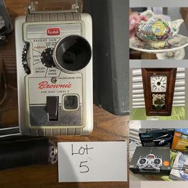 MaxSold Auction: This online auction features classic cameras, DVDs, motorcycle gear, brass items, men’s & women’s clothing, children’s books, camping gear, cookbooks, RC vehicles, bicycles, garden art, area rugs & runners and much more!