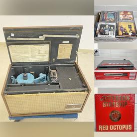 MaxSold Auction: This online auction features vinyl records, stereo components, home electronics, vintage Chinese vinyl records, DVDs, vintage cassette tapes, CDs and much more!