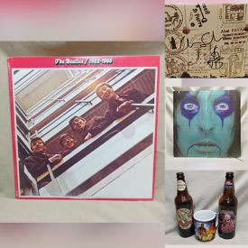 MaxSold Auction: This online auction features comics and vinyl records & cassettes by such artists as The Beatles, Santana, Bob Hope, Deep Purple, Moody Blues, Kiss, Led Zeppelin and much more!
