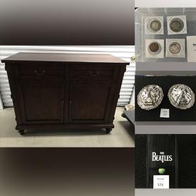 MaxSold Auction: This online auction features coins, stamps, banknotes, sports collectibles, coin certificates, wine & spirits cabinet, men’s clothing, hand tools, canvas bags, costume jewelry, heater, tokens, new pocket tools, Royal Doulton china, small kitchen appliances and much more!