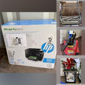 MaxSold Auction: This online auction features DVDs, jewelry-making & art supplies, Legos, NIB air mattress, printer, toys, outdoor games, camp loungers, sports equipment, tires & rims, manual lawnmower, ladders, snowblower, Lladro figurine, costume jewelry, salt lamps, electric fireplace and much more!