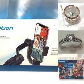 MaxSold Auction: This online auction features coins, binoculars, vinyl records, cell phone accessories, new beauty products, Swarovski jewelry, new toys, new stress & fidget items, new uniforms, vintage Serengeti sunglasses, hand tools, VR glasses, video game accessories and much more!