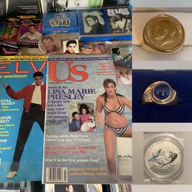 MaxSold Auction: This online auction features Elvis collectibles, Tom Thompson numbered print, bikes, ceramic tiles, men’s clothing, vinyl records, e-readers, coins and much more!