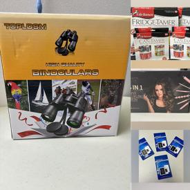 MaxSold Auction: This online auction features new items such as jewelry, binoculars, toys, pet supplies, electronics, diamond painting kits, kitchen gadgets, beauty products, fishing gear and much more!
