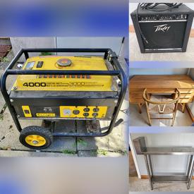 MaxSold Auction: This online auction features power & hand tools, MCM dresser, guitar amp, distortion pedal, generator, hand tools, steel kitchen table, vintage wood toolboxes, fitness gear, vinyl records, Star Wars collectible and much more!