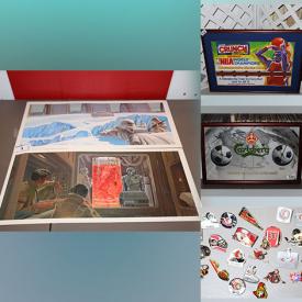 MaxSold Auction: This online auction features 925 silver jewelry, Star Wars art, DC comics, vintage Disney, watches, mid-century end table, coin banks, vintage advertising, sports memorabilia, LPs, Royal Doulton, Bradford Exchange and much more!