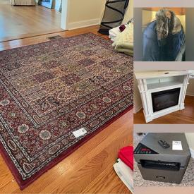MaxSold Auction: This online auction features pet supplies, area rug, vacuum, inflatable bed, women’s clothing, vintage table, electric fireplace, cameras, chest freezer, snow thrower, small kitchen appliances, jewelry, power & hand tools, BBQ grill, garden tools and much more!