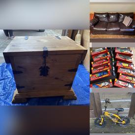 MaxSold Auction: This online auction features children’s bikes, original NES, furniture such as side tables, dining chairs, and leather couch, DVDs, vinyl records, Panasonic home theatre system, sports equipment, camping equipment and much more!