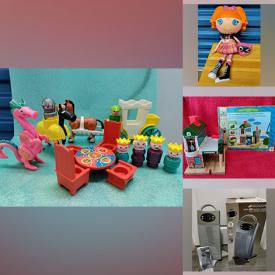 MaxSold Auction: This online auction features children’s toys such as Hot Wheels, Lego, Fisher Price, and Thomas the Train, stuffed animals, storage, holiday decor and much more!