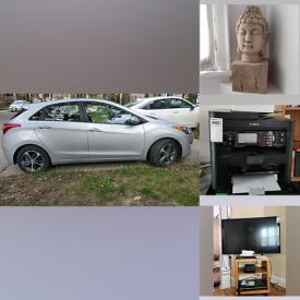 MaxSold Auction: This online auction features 2017 Hyundai Elantra GT, collector’s coins, framed art, 42” LG TV, furniture such as shelving units, futon, Harvest House bed frame, dressers, and couch, Canon cameras, CDs, vintage stereo, LPs, DVDs, Casio keyboards, area rugs, books, office supplies, exercise machines, small kitchen appliances, dishware and much more!