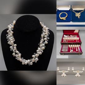 MaxSold Auction: This online auction features antique hat pins, Jackie Kennedy & Joan Rivers jewelry, sterling silver serving pieces, James Lumbers limited edition prints, vintage Chinese lacquered divider, teacup/saucer sets, cameras, collectible plates and much more!!