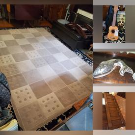 MaxSold Auction: This online auction features Heintzman piano, cedar chest, area rugs, ukulele, vintage snowshoes, mini-fridges, day trundle bed, costume jewelry, small kitchen appliances, women’s clothing, 4 post bed, cameras, TVs, live plants, vintage wood doors, garden tools and much more!