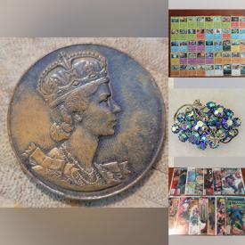 MaxSold Auction: This online auction features collectibles such as Canadian and US coins, foreign banknotes, Marvel and DC comics, O-Pee-Chee trading cards, Pokemon trading cards and stamps, art glass, fashion jewelry, kitchenware, sterling silver jewelry and much more!