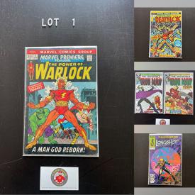 MaxSold Auction: This online auction features comics, hardback books featuring Hulk, Green Lantern, Captain Marvel, Iron Man, Spiderman, Marvel Universe, Captain Canuck, Green Arror and much more!