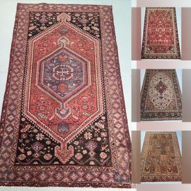 MaxSold Auction: This online auction features Persian rugs & runners from Kashan, Tabriz, Bakhtiar, Ardebil, Zanjan, Hamedan, Turkman and much more!