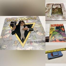 MaxSold Auction: This online auction features vinyl records such as Pink Floyd, ABBA, John Denver and the Eurythmics, vintage comics, Dinky cars, Corgi, Mattel, Hot Wheels, Smurfs, vintage toys, Funko POP, salt and pepper shakers and much more!