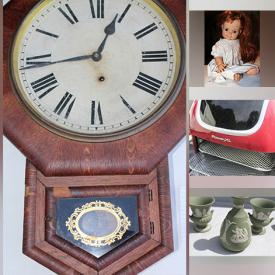 MaxSold Auction: This online charity auction features vintage butter churn, collectible tins, milk bottles, pewter cruet set, hand-crafted toddler bed, holiday decor, Vortex air fryer, DVDs, Wedgwood, gaming chairs and much more!